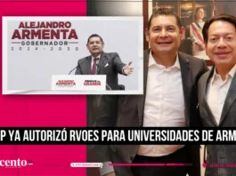 SEP ya autorizó RVOEs para universidades de Armenta