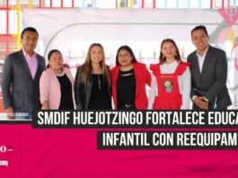 SMDIF de Huejotzingo entrega reequipamiento para mejorar la educación infantil