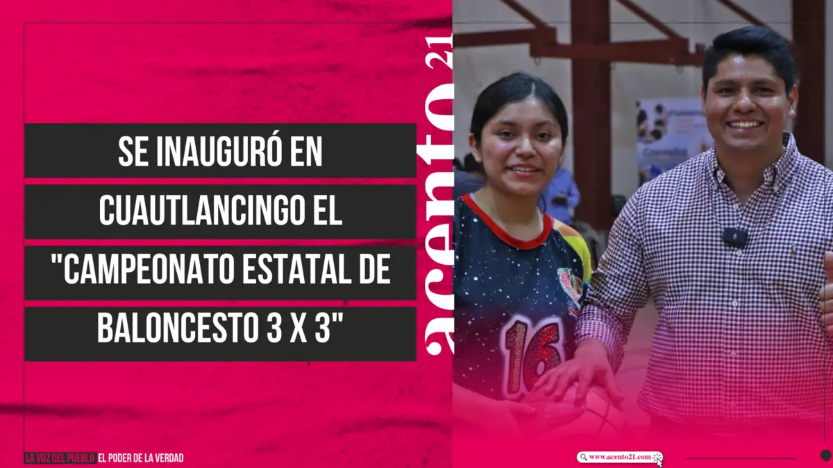 Se inauguró en Cuautlancingo el Campeonato estatal de baloncesto 3 x 3