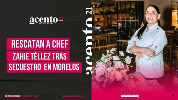 Secuestran a la chef Zahie Téllez de MasterChef en autopista México-Cuernavaca