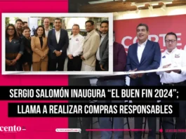 Sergio Salomón inaugura “El Buen Fin 2024”; Llama a realizar compras responsables