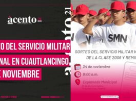 Sorteo para el servicio militar en Cuautlancingo Fecha y horario