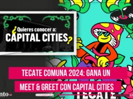 Tecate Comuna 2024 Gana un Meet & Greet con Capital Cities