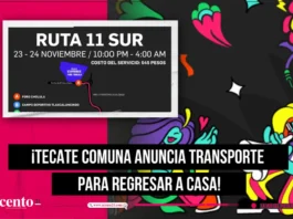 ¡Tecate Comuna anuncia transporte para regresar a casa!