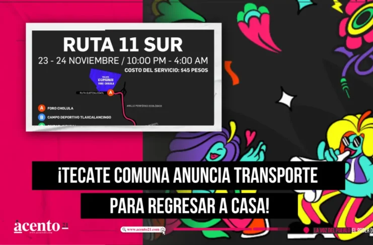 ¡Tecate Comuna anuncia transporte para regresar a casa!