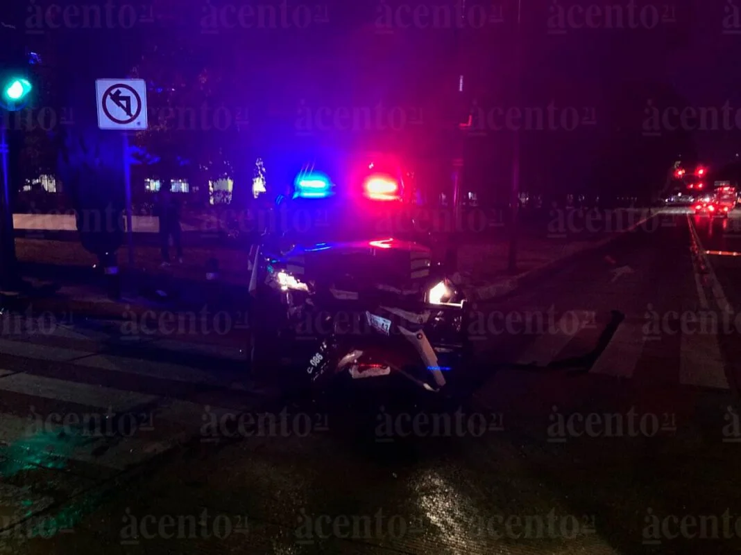 Trágico accidente en Puebla taxista pierde la vida tras choque con patrulla de la SSC en el Blvd 5 de Mayo