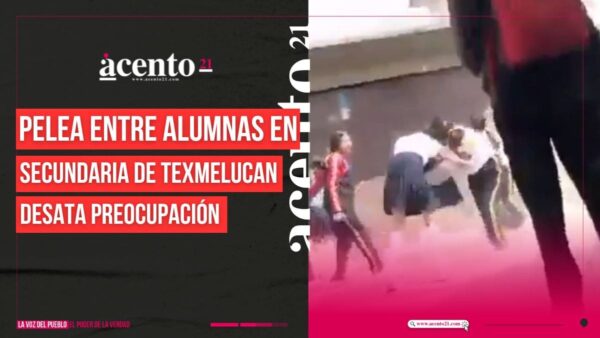 VIDEO Alumnas de segundaria protagonizan golpiza en Texmelucan