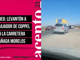 VIDEO Levantón a trabajador de Coppel en la carretera Cañada Morelos