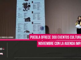 Puebla ofrece 300 eventos culturales en noviembre con la Agenda Imparable