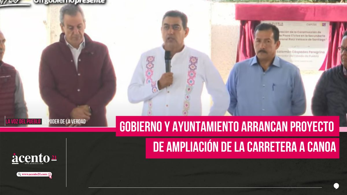 arrancan proyecto de ampliación de la carretera a Canoa