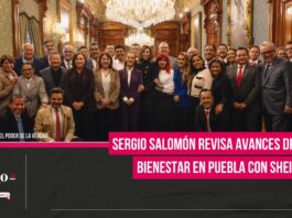 Sergio Salomón revisa avances del IMSS Bienestar en Puebla con Sheinbaum