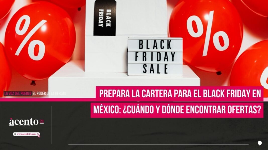 Prepara la cartera para el Black Friday en México