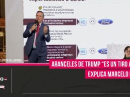 Aranceles de Trump “es un tiro al pie”, explica Marcelo Ebrard