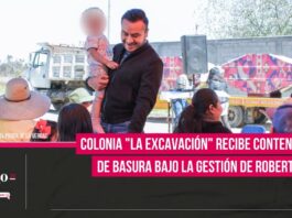 Colonia "La Excavación" recibe contenedores de basura bajo la gestión de Roberto Solís