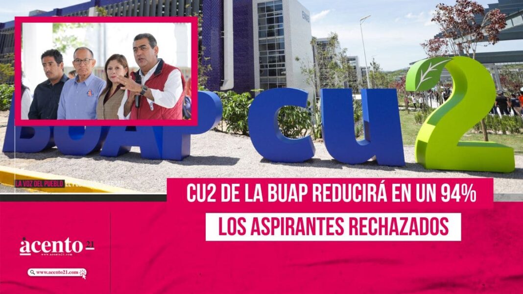 CU2 de la BUAP reducirá en un 94% los aspirantes rechazados