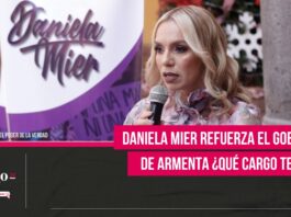 Daniela Mier refuerza el gobierno de Armenta ¿Qué cargo tendrá?