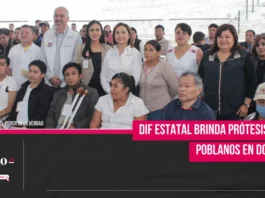 DIF Estatal brinda prótesis a 270 poblanos en dos años