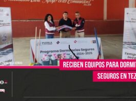 Reciben equipos para Dormitorios Seguros en Teziutlán