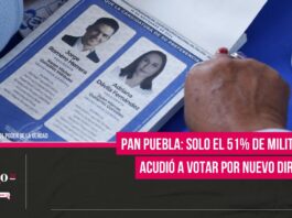 PAN Puebla: solo el 51% de militantes acudió a votar por nuevo dirigente