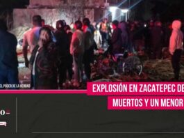 Explosión en Zacatepec deja dos muertos y un menor herido