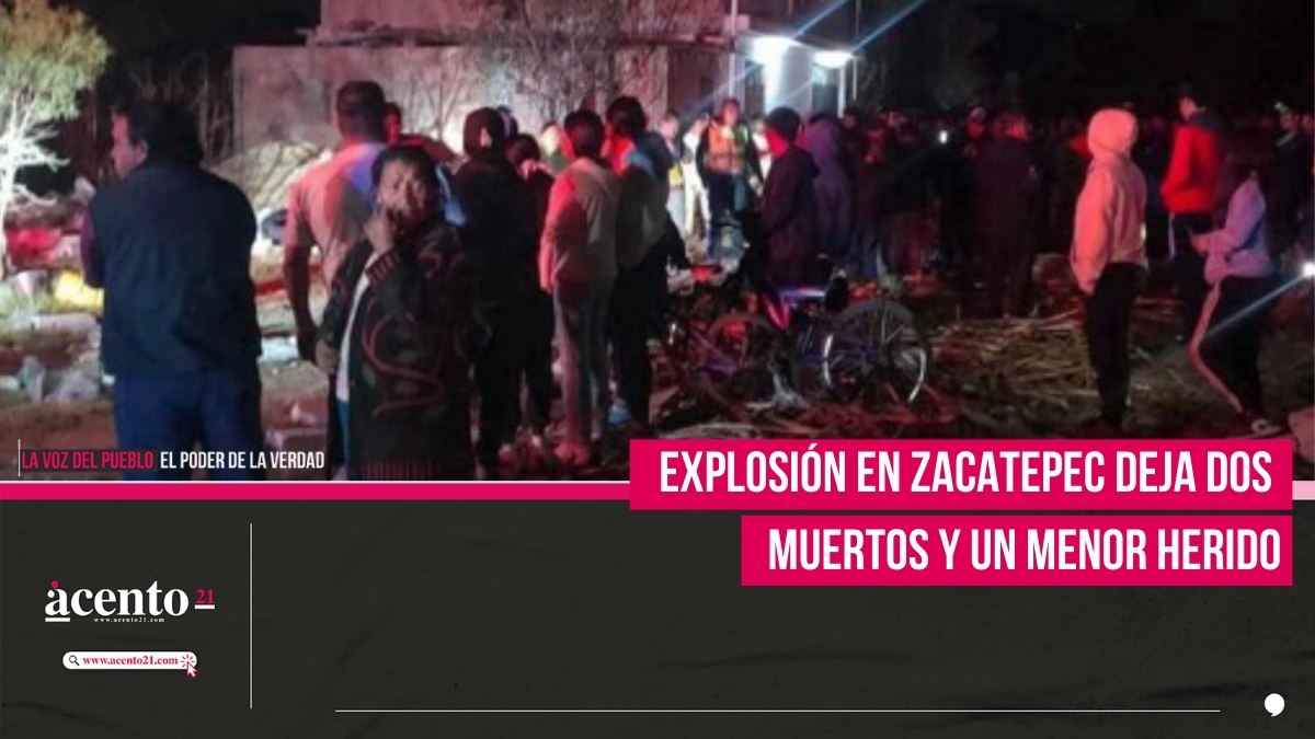 Explosión en Zacatepec deja dos muertos y un menor herido