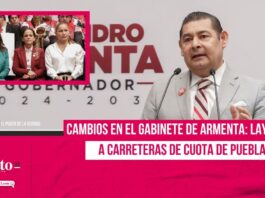 Cambios en el gabinete de Armenta: Layón va a Carreteras de Cuota de Puebla