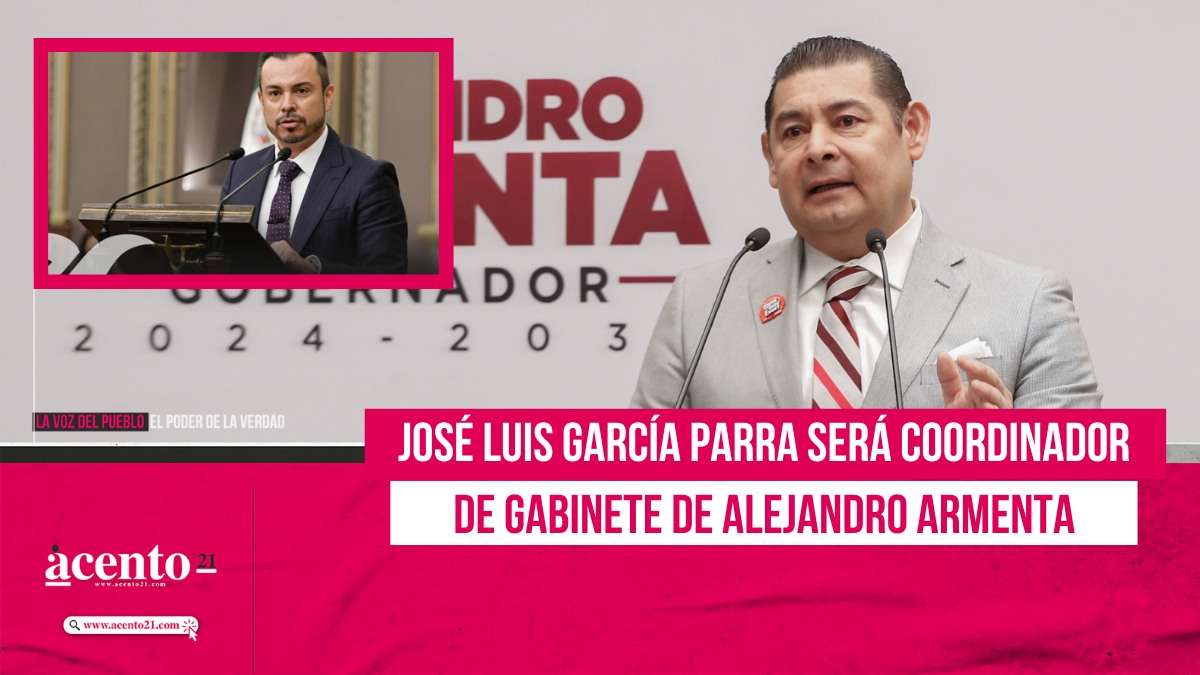 José Luis García Parra será coordinador de gabinete de Armenta