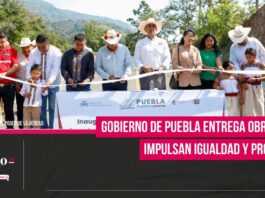 Gobierno de Puebla entrega obras que impulsan igualdad y progreso