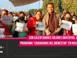 inicia el programa “Ciudadanos del Bienestar” en Huejotzingo