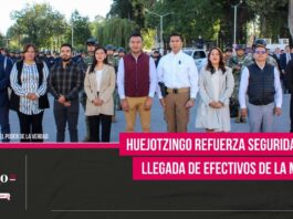 Huejotzingo refuerza seguridad con nuevos efectivos de la Marina