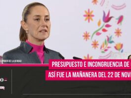 así fue la Mañanera del 22 de noviembre