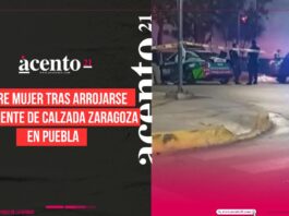 Muere mujer tras arrojarse del puente de Calzada Zaragoza en Puebla