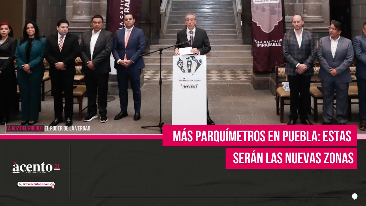 Más parquímetros en Puebla: estas serán las nuevas zonas