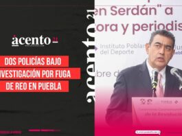 Dos policías bajo investigación por fuga de reo en Puebla