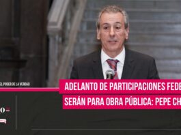 Adelanto de participaciones federales serán para obra pública