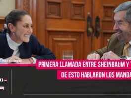 Primera llamada entre Sheinbaum y Trump