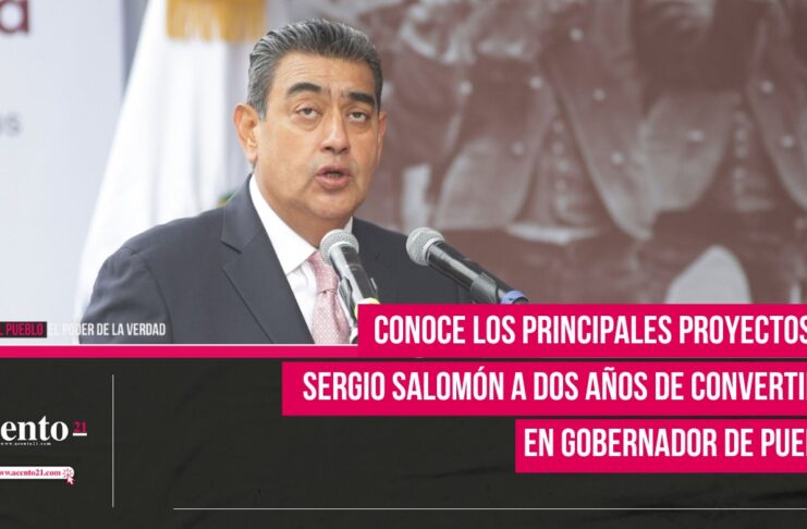 principales proyectos de Sergio Salomón