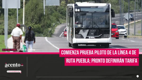 Comienza prueba piloto de la Línea 4 de RUTA Puebla