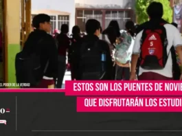 Estos son los puentes de noviembre que disfrutarán los estudiantes