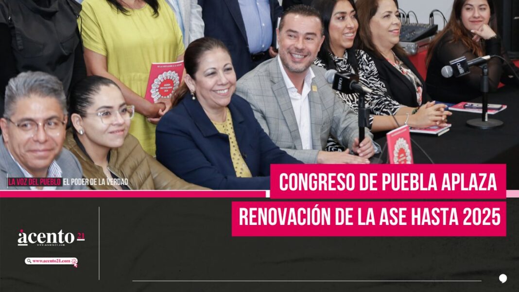 Congreso de Puebla aplaza renovación de la ASE hasta 2025