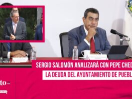 Sergio Salomón analizará la deuda del Ayuntamiento de Puebla