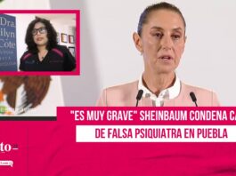 "Es muy grave" Sheinbaum condena caso de falsa psiquiatra en Puebla