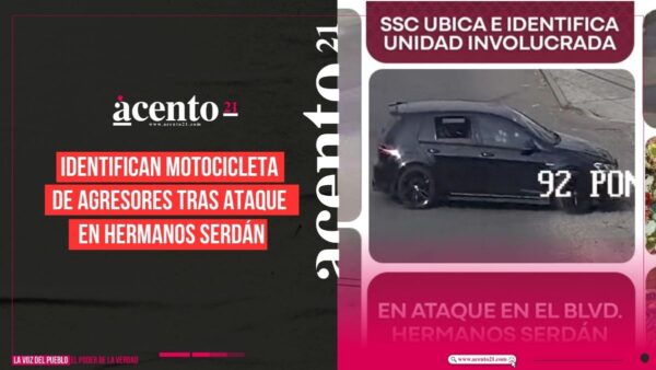 Identifican motocicleta de agresores tras ataque en Hermanos Serdán