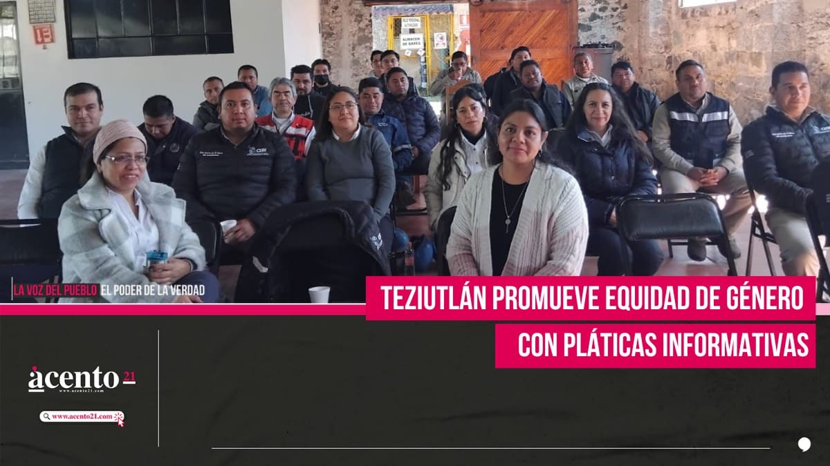 Teziutlán promueve equidad de género con pláticas informativas