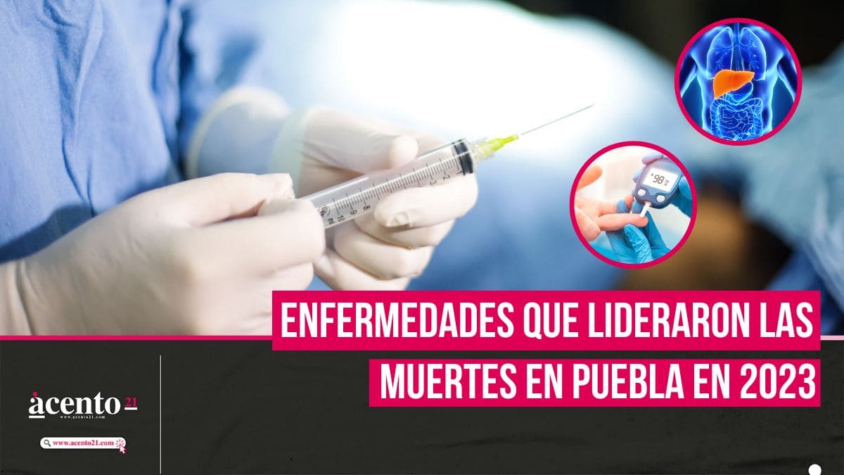 Cuáles son las 5 enfermedades que provocaron más muertes en Puebla en 2023