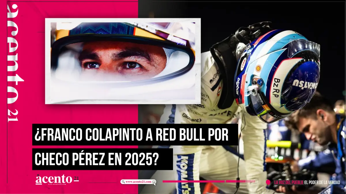 ¿Franco Colapinto a Red Bull por Checo Pérez en 2025