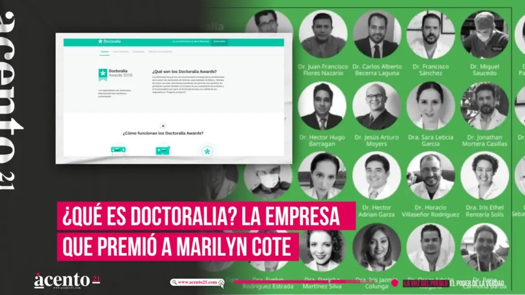 ¿Qué es Doctoralia La empresa que premió a Marilyn Cote