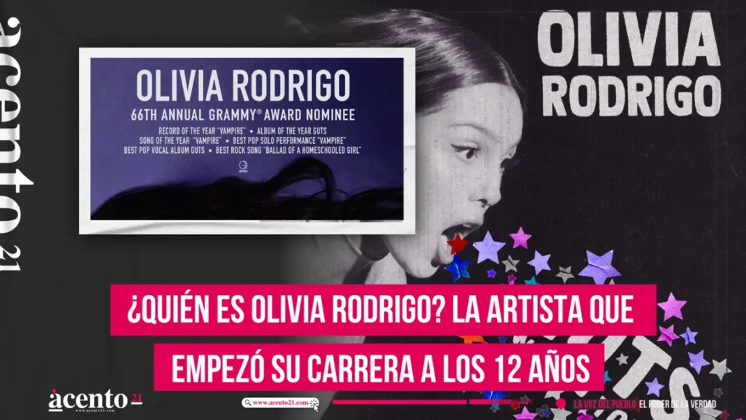 ¿Quién es Olivia Rodrigo La artista que empezó su carrera a los 12 años