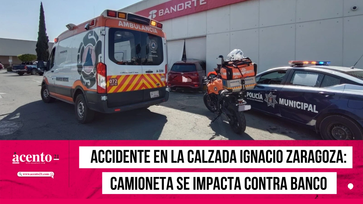 Accidente en la Calzada Ignacio