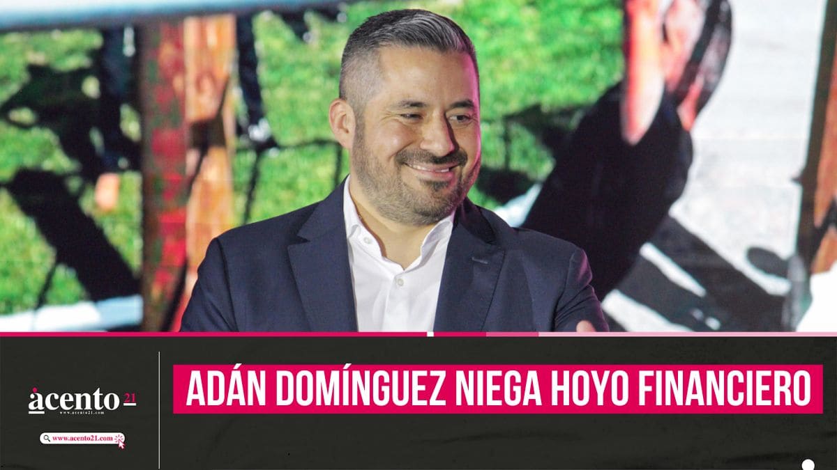 Adán Domínguez se defiende, niega hoyo financiero de 547 mdp